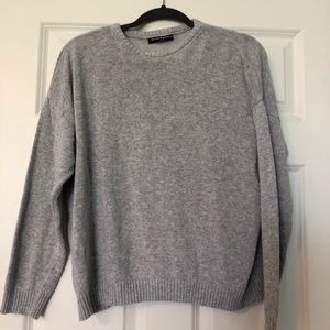 gray brandy melville sweater